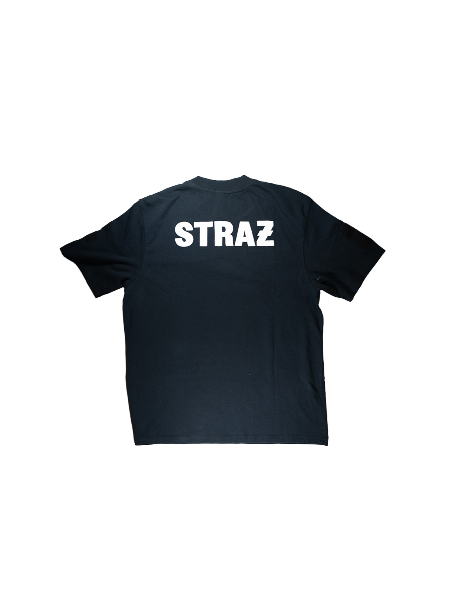Koszulka strażacka premium z systemem MOLLE - czarna - obrazek 3